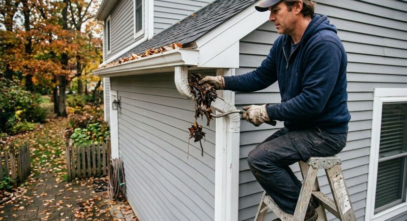 Gutter Downspout Unclogging in Annapolis, MD