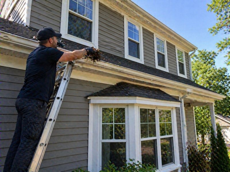Gutter Pine Needle Removal in Boulder, CO